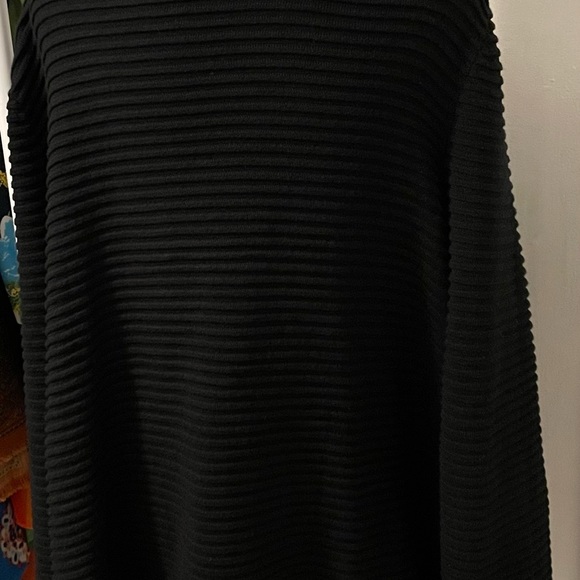 Talbots Black Open Long Swing Cardigan Size XL - Picture 2 of 5